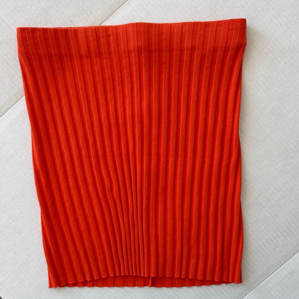 Cotton Citizen ribbed mini skirt size M
